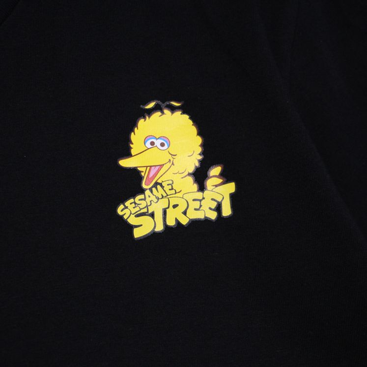 2019-KAWS-x-Sesame-Street-Big-Bird-Tee-Black-1
