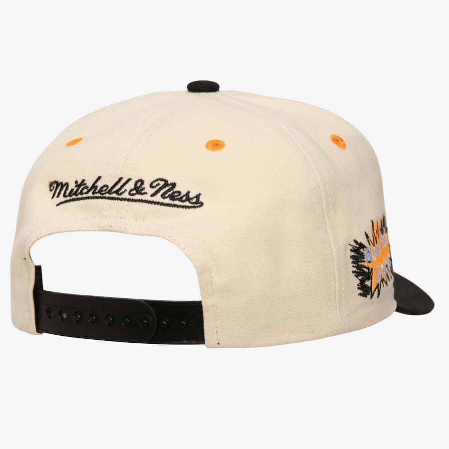 Mitchell-Ness-Cream-New-York-Knicks-Overspray-Pro-Crown-Snapback-Hat-1