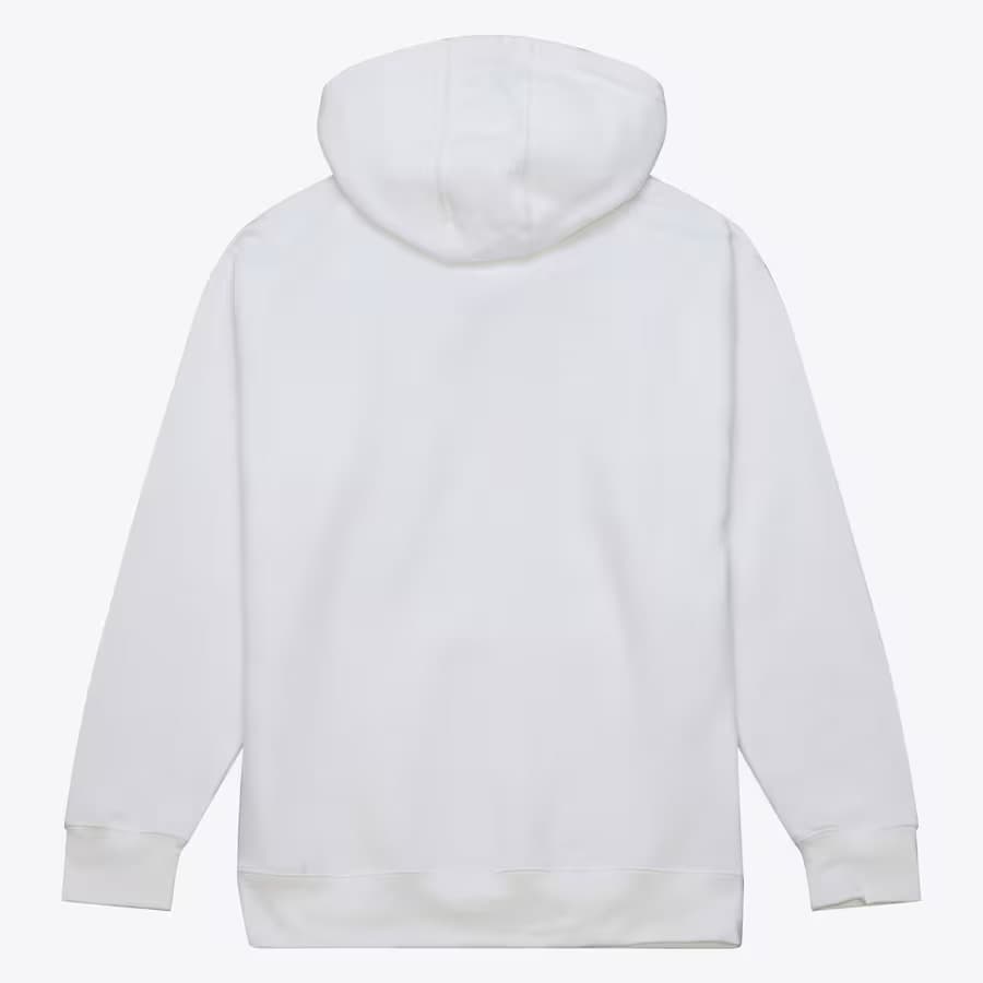 Худи Mitchell & Ness White Philadelphia 76ers Hardwood Classics Tats Cru The 50th Anniversary of Hip-Hop Brick Pullover Hoodie