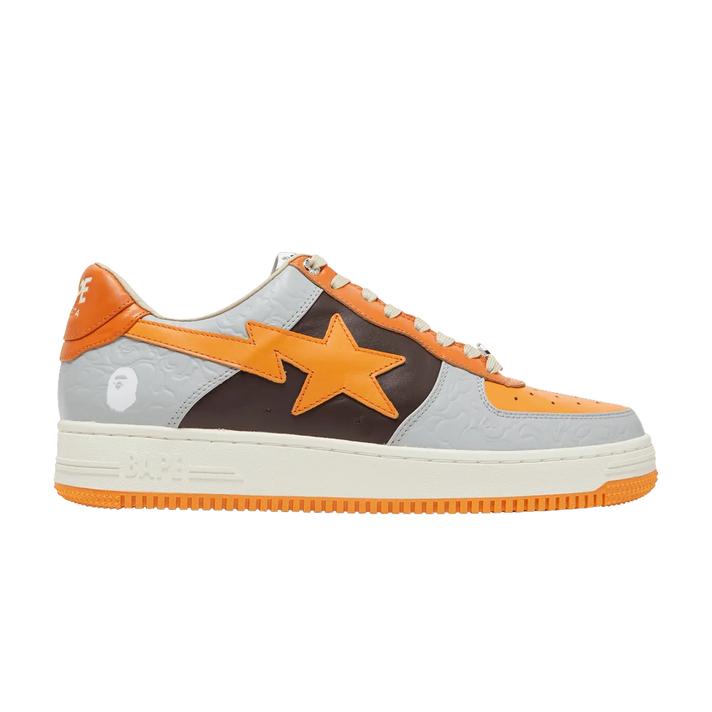 Krossovki-Bapesta-Low-M2-Orange