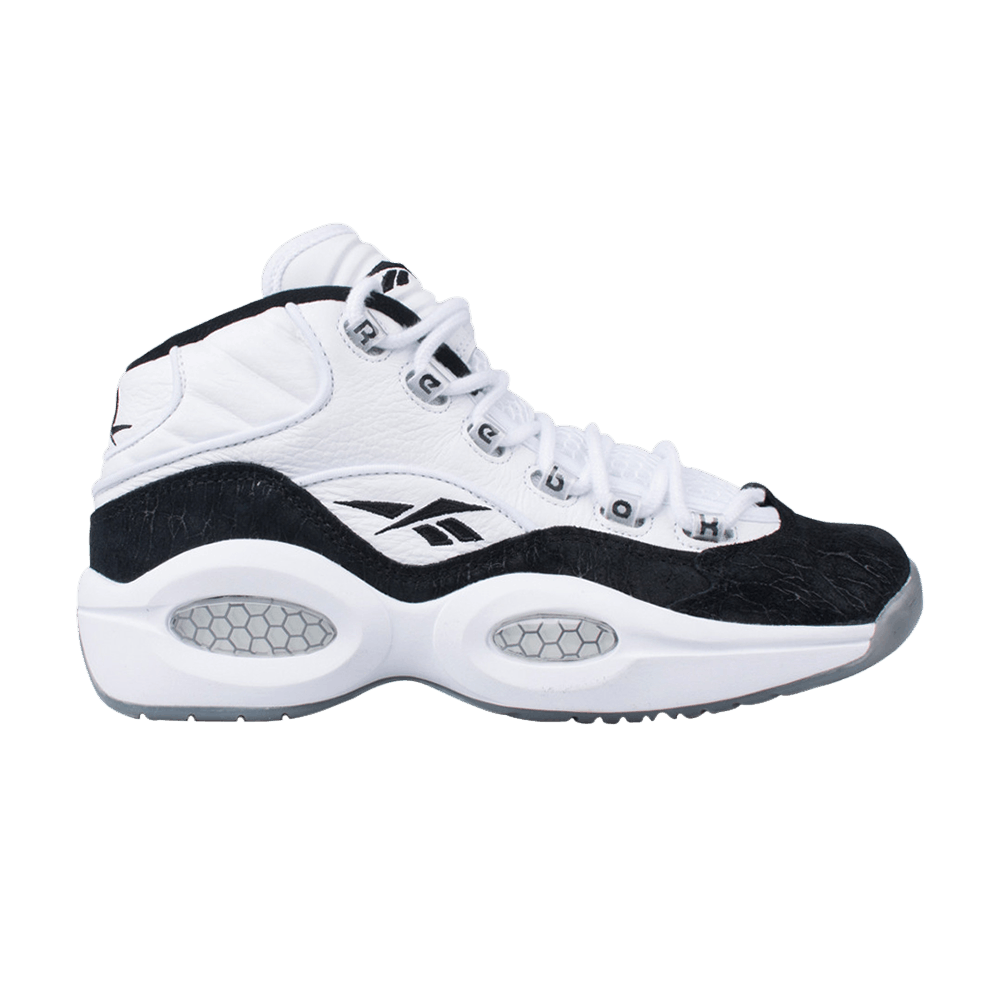 Кроссовки Reebok Question Mid 'White Black'