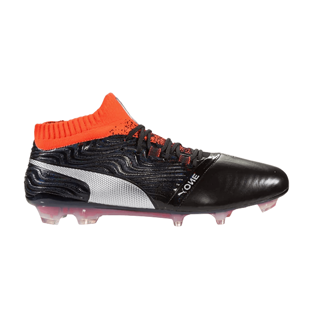 Кроссовки Puma One 18.1 FG 'Black Red'