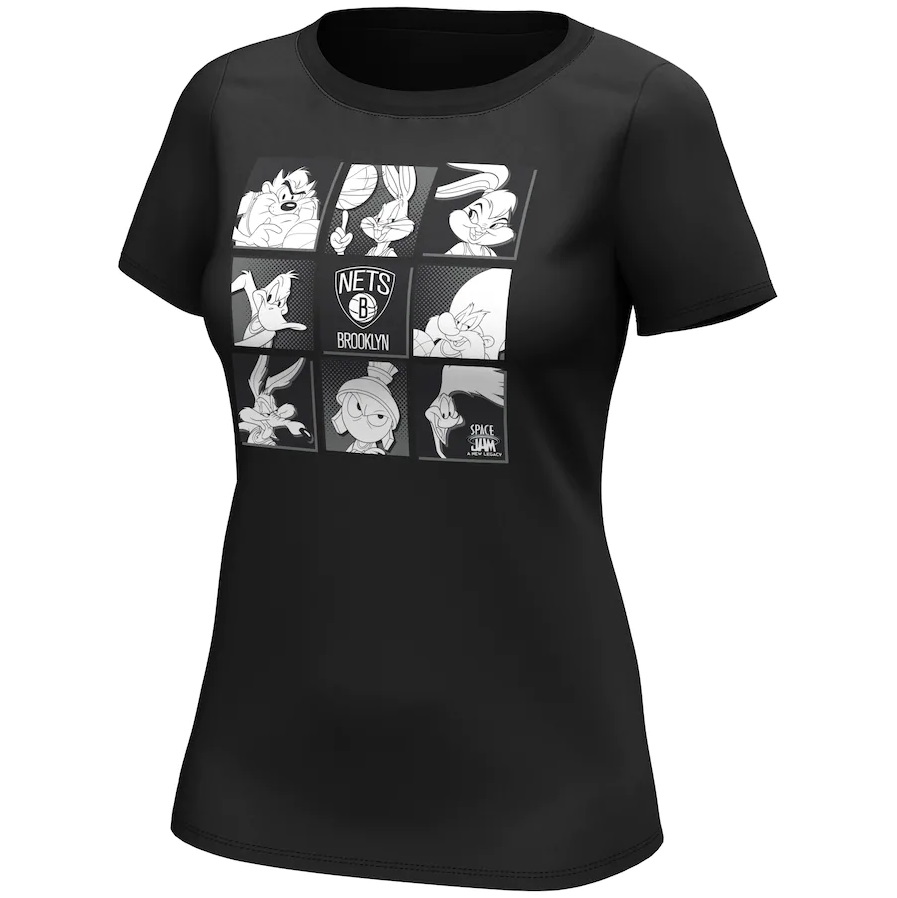 Футболка Brooklyn Nets Fanatics Branded Space Jam Tune Squad T-Shirt – Womens