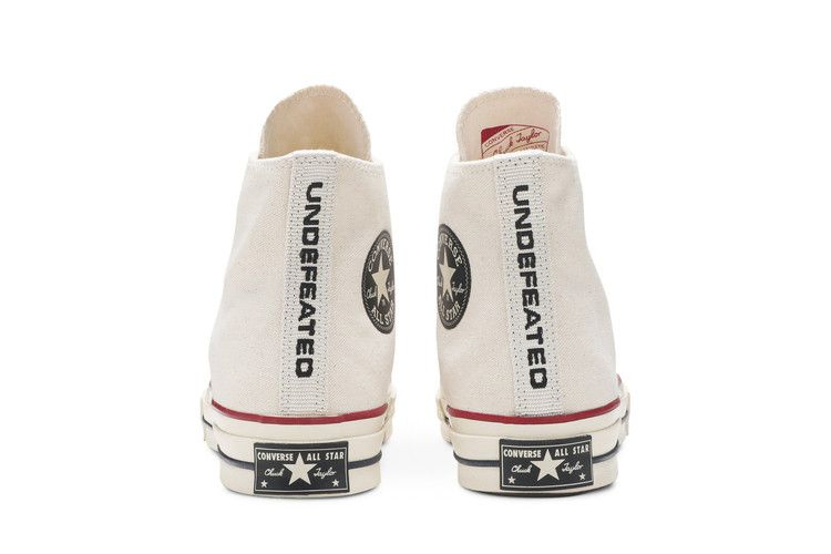 Кроссовки Undefeated x Converse Chuck 70 High 'Parchment'