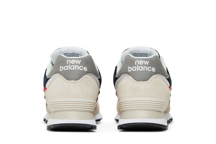 Кроссовки New Balance 574 'Beige Red Blue'
