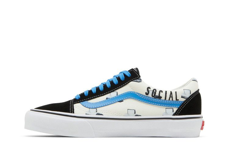 Кроссовки Vans Cali Thornhill Dewitt x Vault Old Skool LX 'Black Social Disaster'