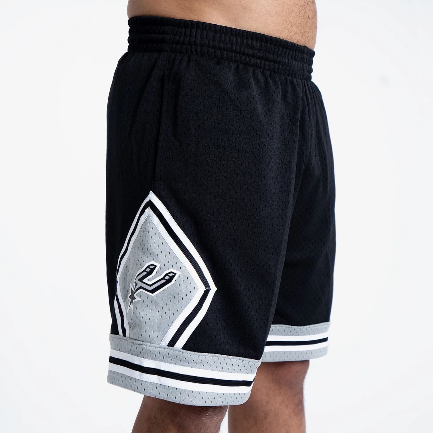Спортивные шорты Mitchell & Ness San Antonio Spurs 1977-78 Hardwood Classics Throwback Swingman NBA Shorts
