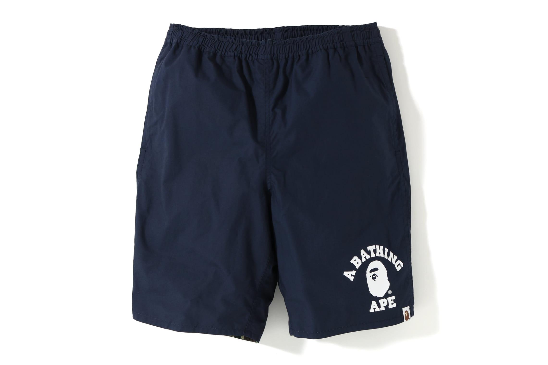 Спортивные шорты BAPE ABC Reversible Shorts Navy/Green