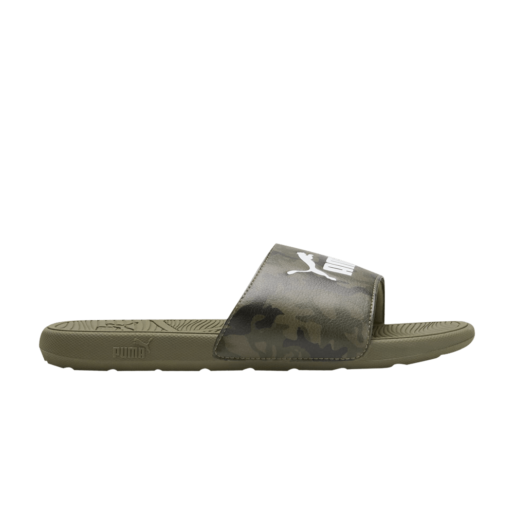 Puma Cool Cat 2.0 Slide 'Camo - Dark Olive'