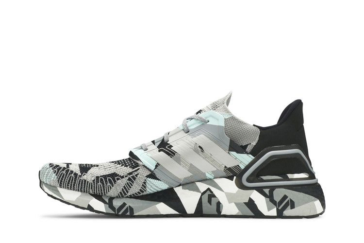 Кроссовки adidas UltraBoost 20 'Geometric Pack - Black Frost Mint'