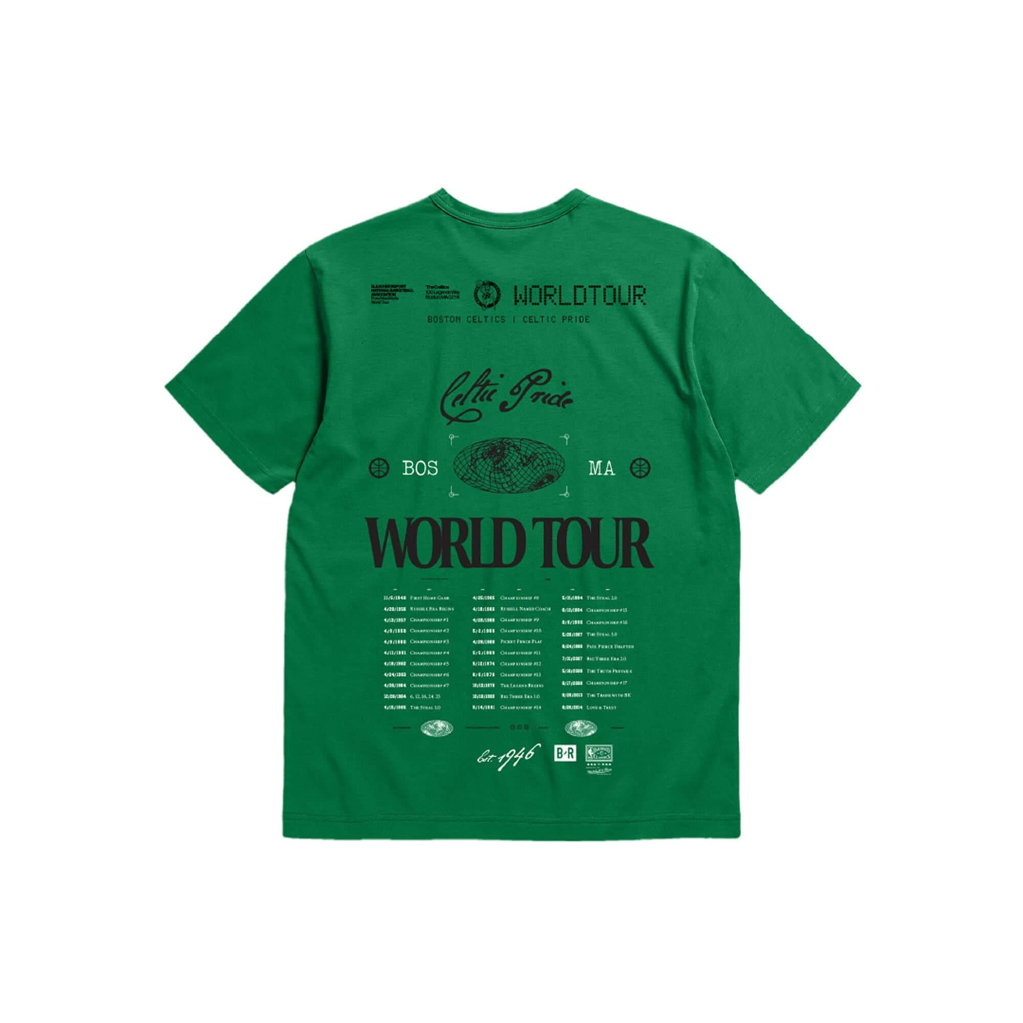 Футболка Mitchell & Ness M&N x BR World Tour Boston Celtics T-Shirt