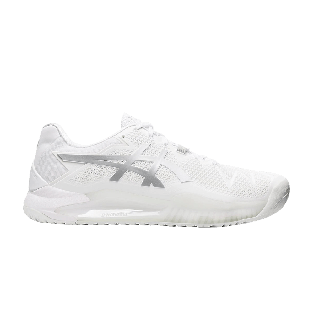 Кроссовки ASICS Gel Resolution 8 'White Pure Silver'