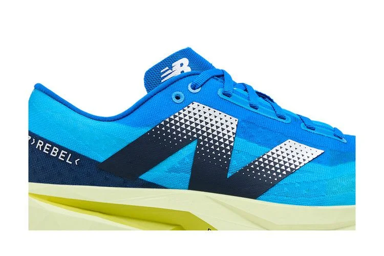 Кроссовки New Balance FuelCell Rebel v4 'Spice Blue Limelight'