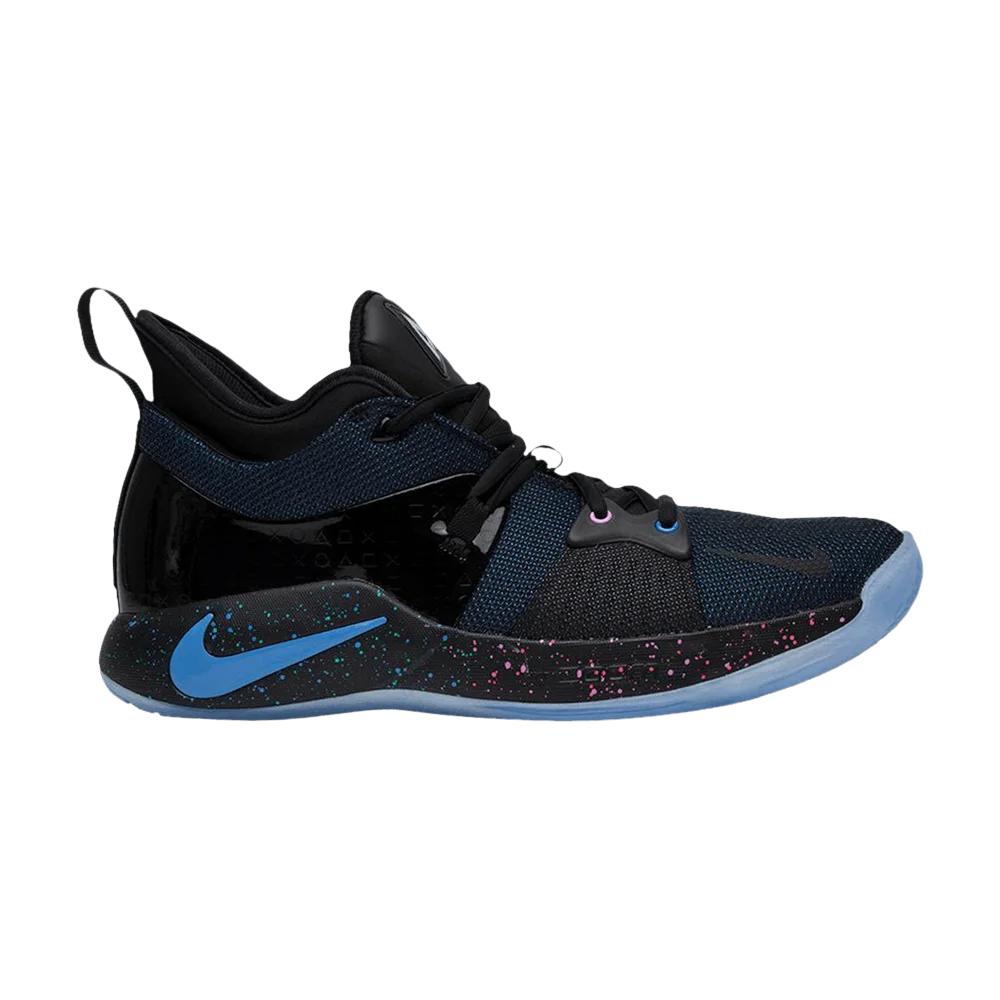 Krossovki-PlayStation-x-Nike-PG-2-Black-Racer-Blue-Sample