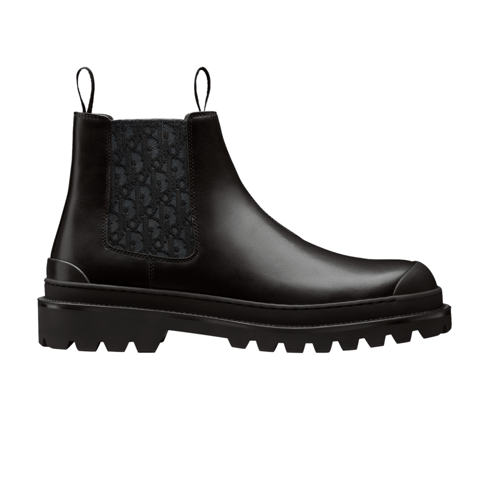 Dior Explorer Chelsea Boot 'Dior Oblique - Black'