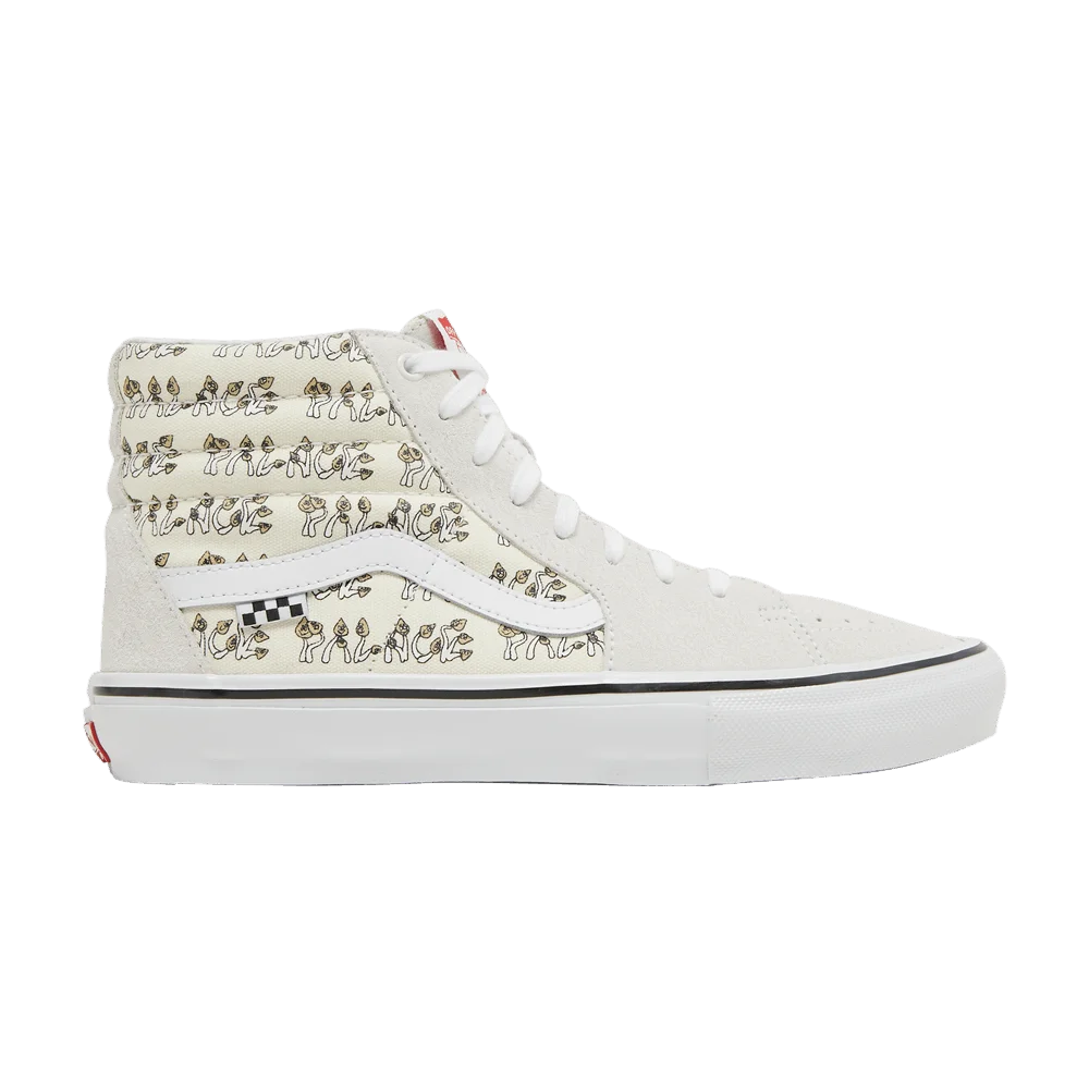 Palace x Vans Sk8-Hi 'Mushrooms - Marshmallow'