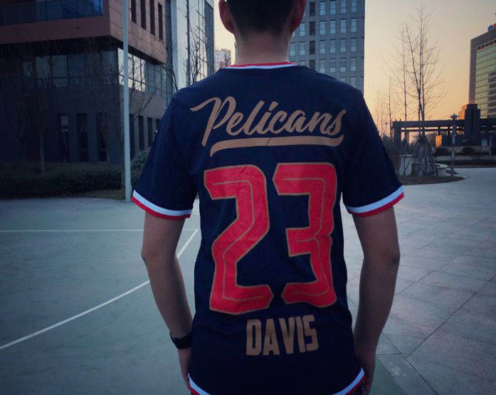 Футболка 2019 Pelicans 23 Davis NBA B2OTHER Tee