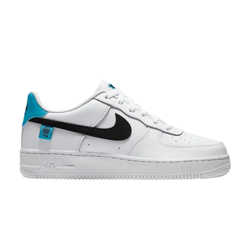 Krossovki-Nike-Air-Force-1-07-Low-GS-Worldwide-Pack-Blue-Fury