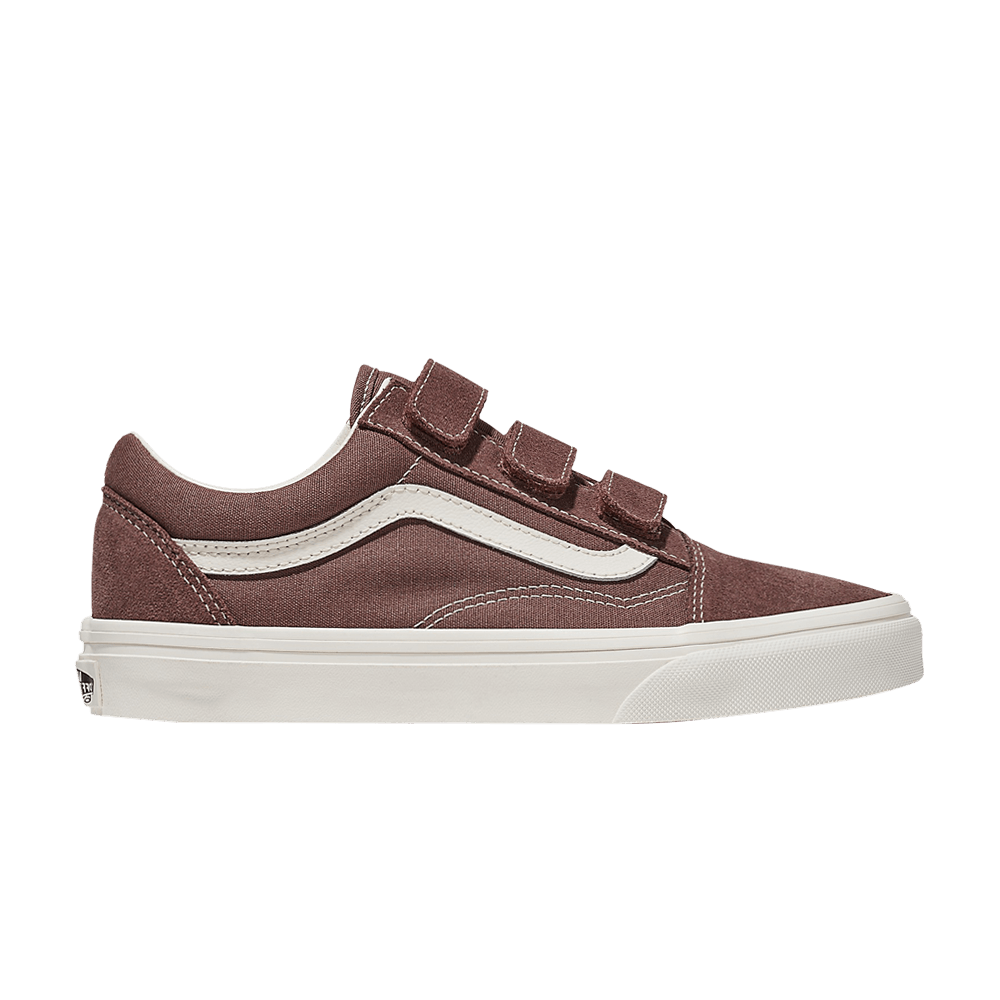 Кроссовки Vans Old Skool Velcro 'Deep Taupe Brown'