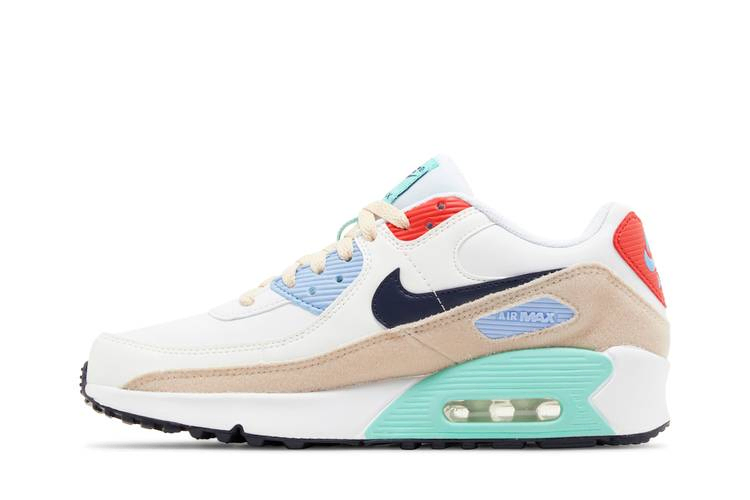 Кроссовки Nike Air Max 90 Leather SE GS 'Patches'