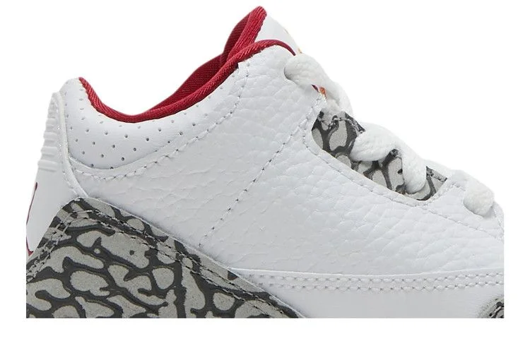 Кроссовки Air Jordan 3 Retro TD 'Cardinal Red'