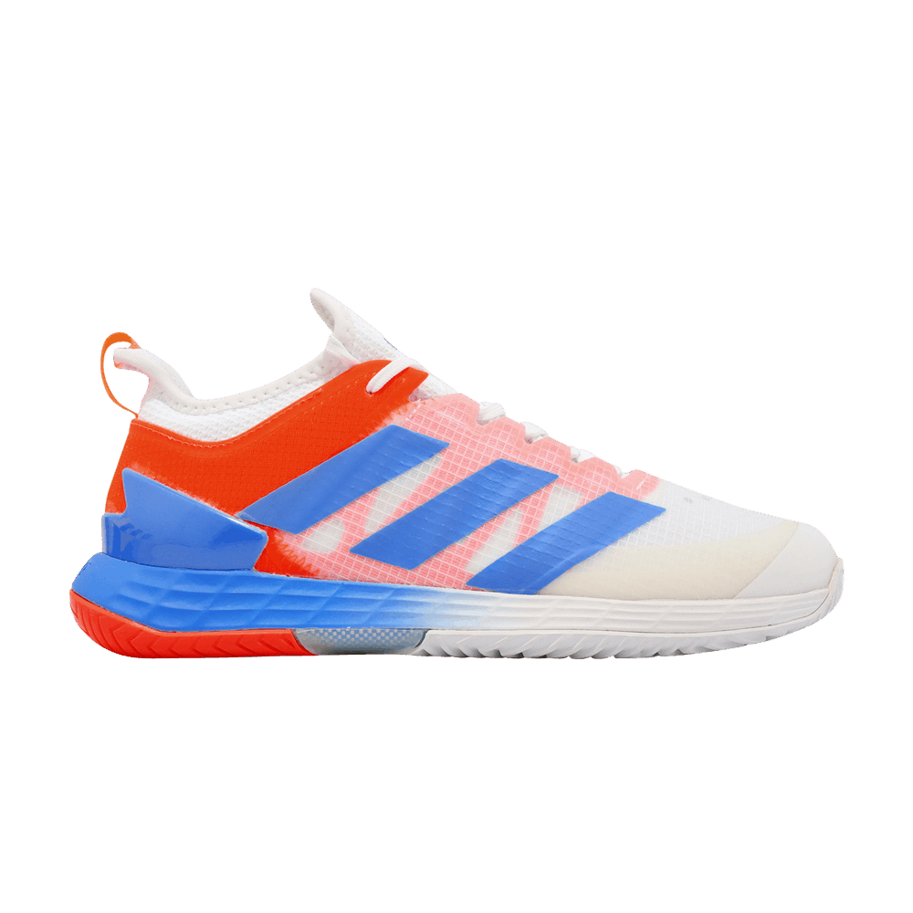 Кроссовки Adidas Adizero Ubersonic 4 M Heat 'White Blue Rush Solar Red'
