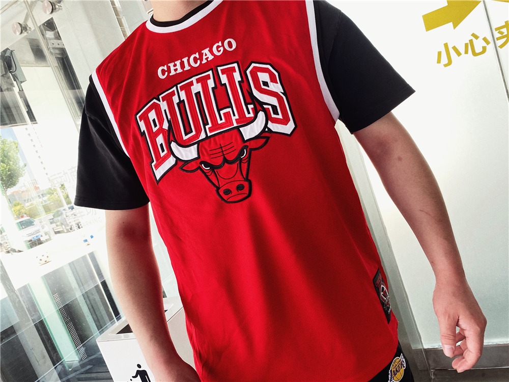 Баскетбольная джерси Buck Up Chicago Bulls Red Jersey
