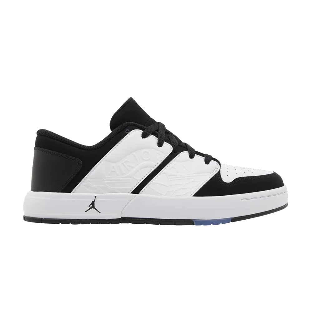 Krossovki-Air-Jordan-NU-Retro-1-Low-GS-White-Black