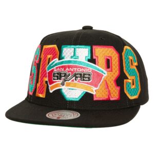 Mitchell-Ness-Varsity-Bust-Snapback-HWC-San-Antonio-Spurs-300x300