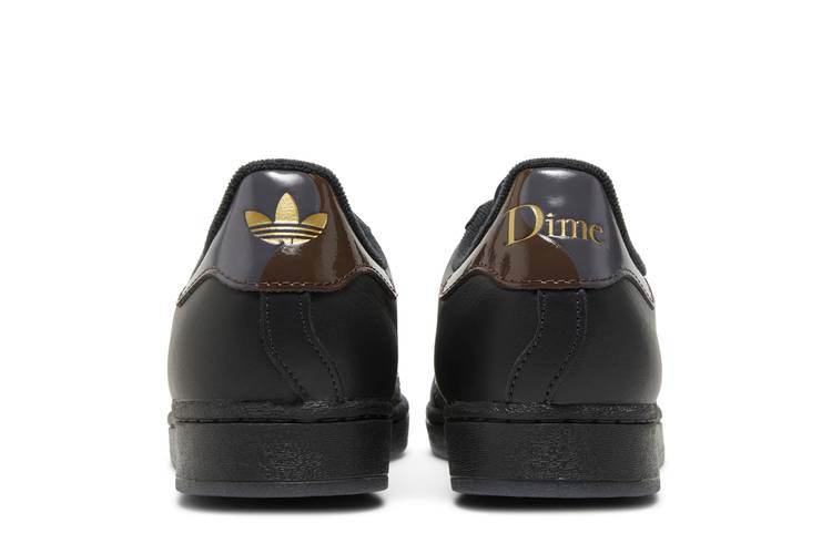 Кроссовки Dime x adidas Superstar ADV 'Carbon Brown'