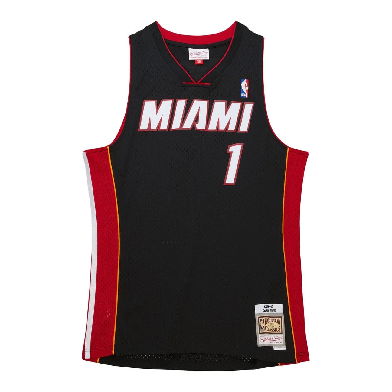 2012-13-Miami-Heat-Chris-Bosh-1-Swingman-Hardwood-Classic-Black-Jersey-5