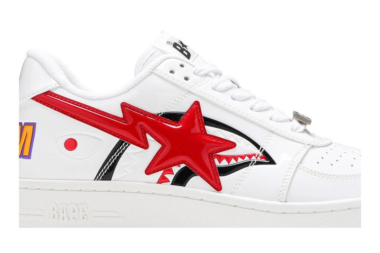 Кроссовки Bapesta Low 'White Shark Face'