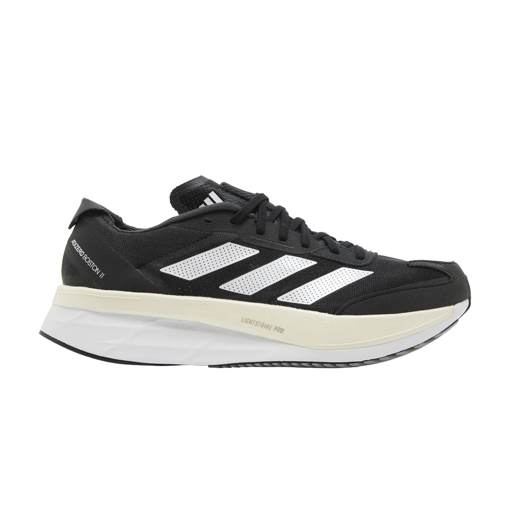 Krossovki-Adidas-Adizero-Boston-11-Wide-Black-White-Carbon