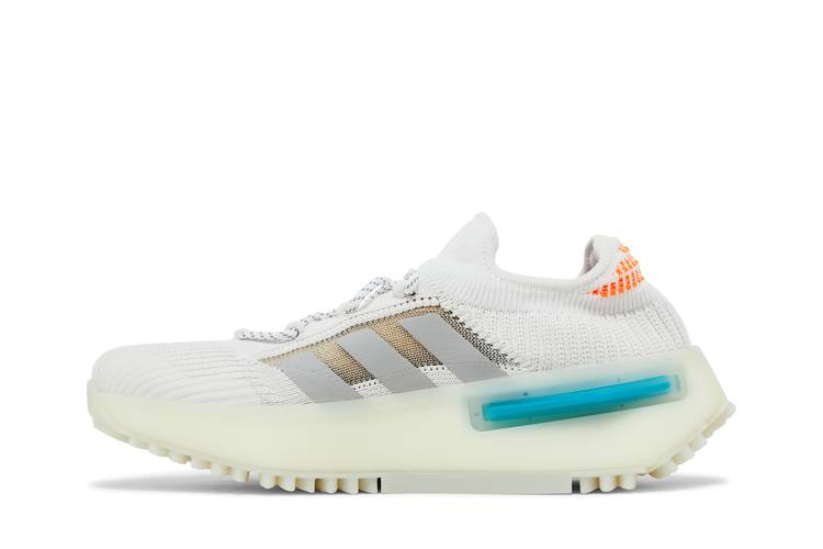 Кроссовки adidas NMD_S1 'White Orange Teal'