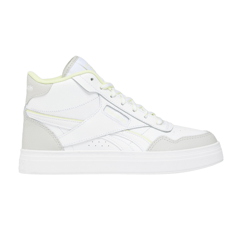Кроссовки Reebok Wmns Court Advance Bold High 'White Citron Glow'