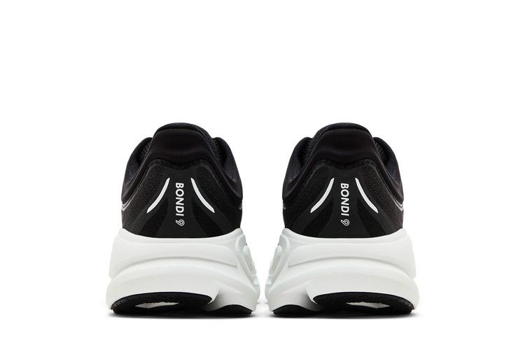 Кроссовки HOKA Bondi 9 2E Wide 'Black White'