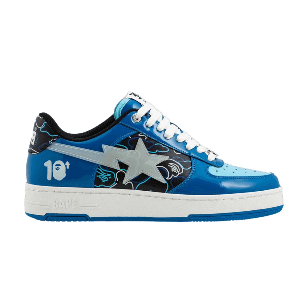 Кроссовки 88Rising x Bapesta #2 'Glow In The Dark Pack - Blue'
