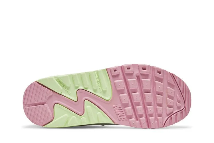 Krossovki-Nike-Air-Max-90-GS-Pink-Barely-Volt-3