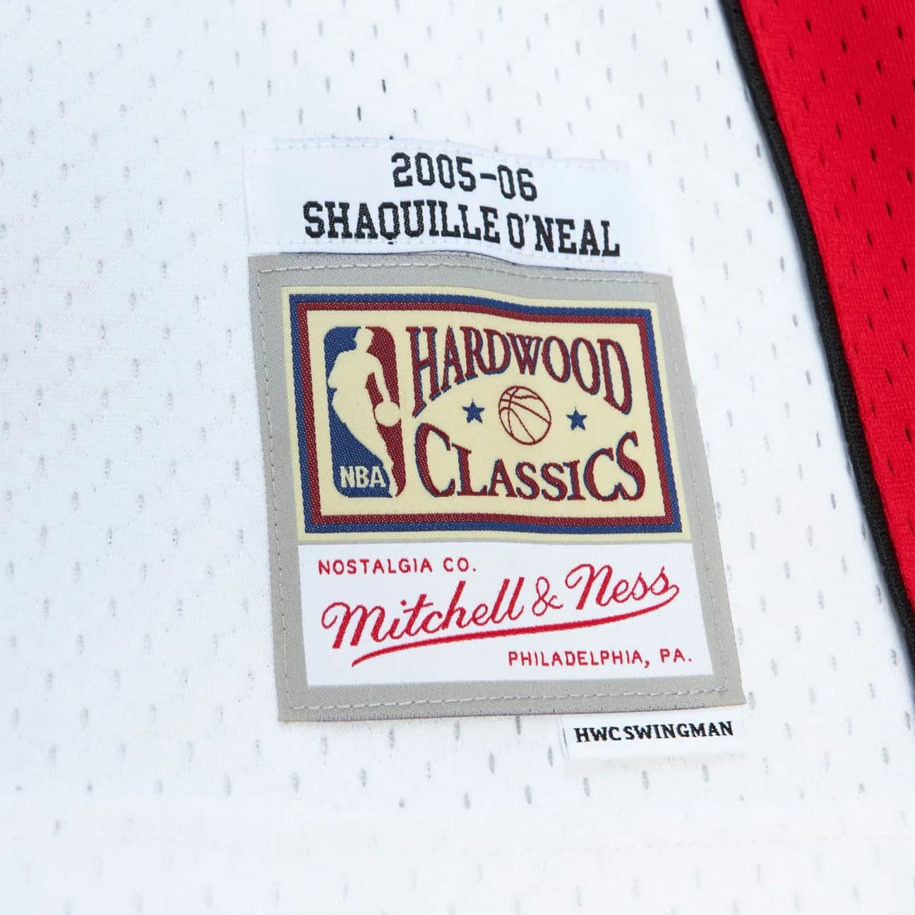 2005-06-Miami-Heat-Shaquille-Oneal-32-Swingman-Hardwood-Classic-White-Jersey-8