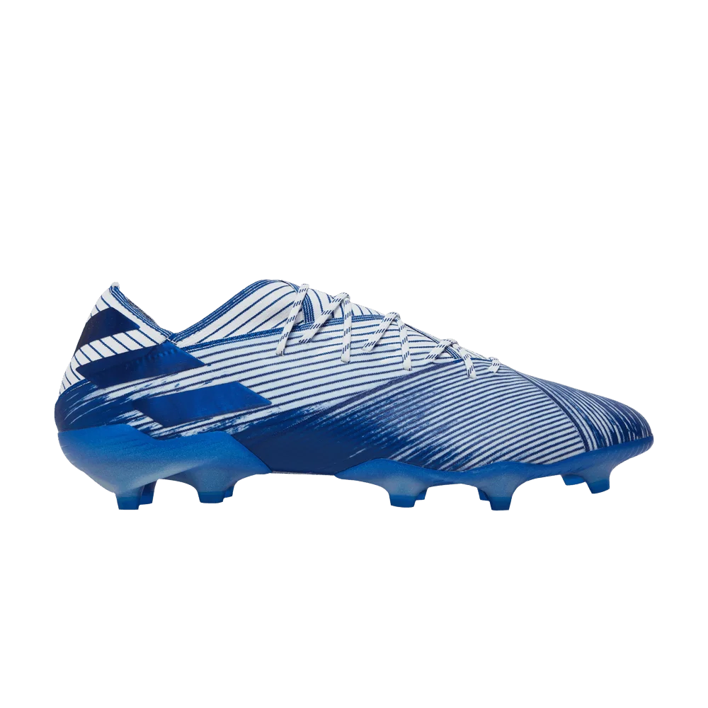 Krossovki-Adidas-Nemeziz-19.1-FG-Cloud-White-Royal-Blue