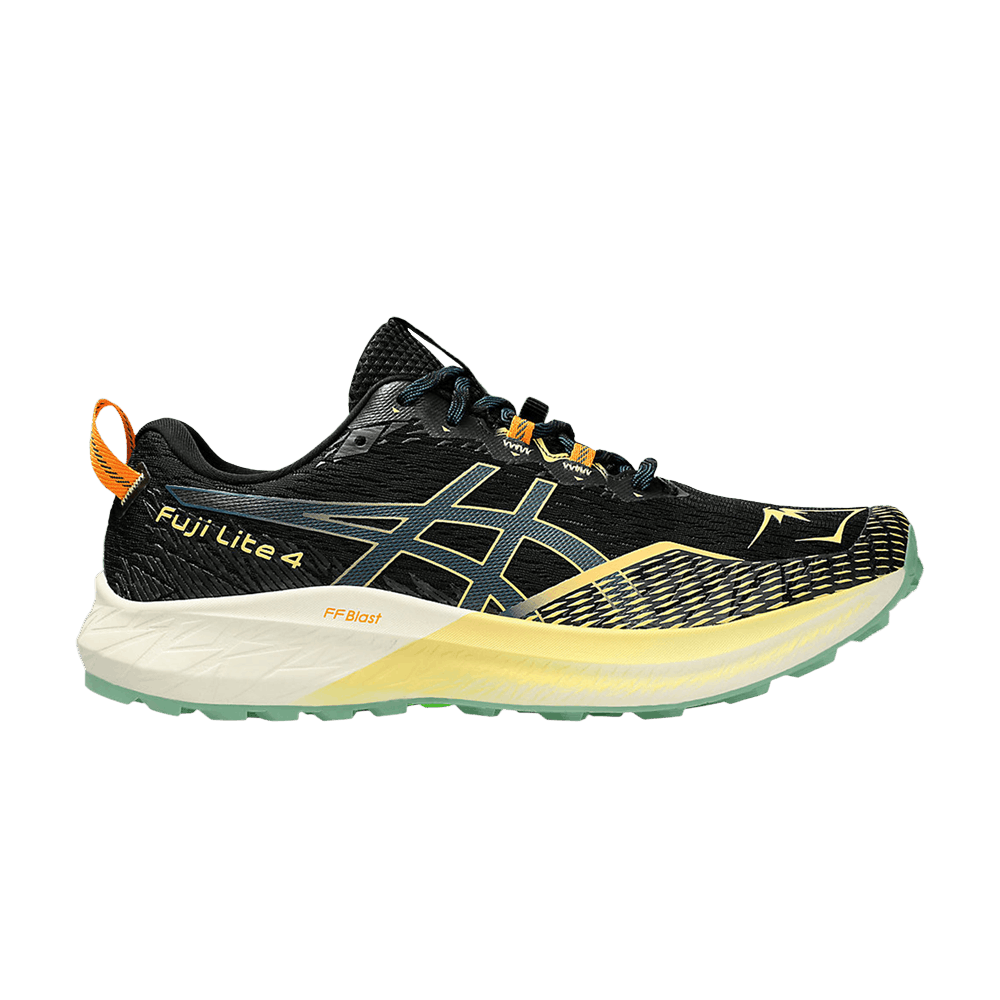 Кроссовки Asics Fuji Lite 4 'Black Bright Yellow'