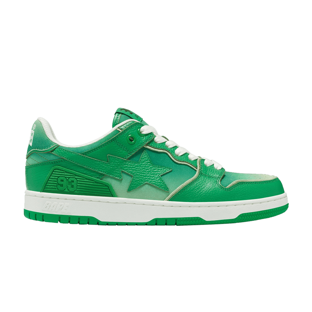 Кроссовки BAPE Wmns Sk8 Sta #4 'Green Gradient'