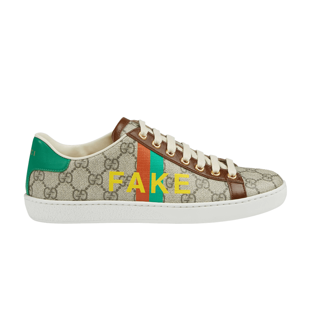 Кроссовки Gucci Wmns Ace 'Fake/Not Print'
