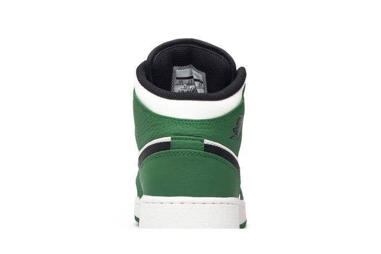 Кроссовки Air Jordan 1 Mid SE GS 'Pine Green'