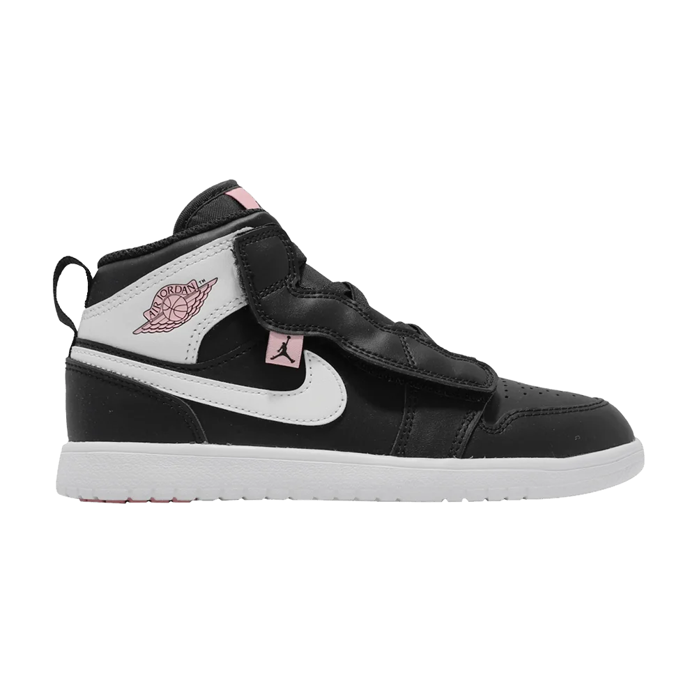 Krossovki-Air-Jordan-1-Mid-ALT-PS-Black-White-Arctic-Punch