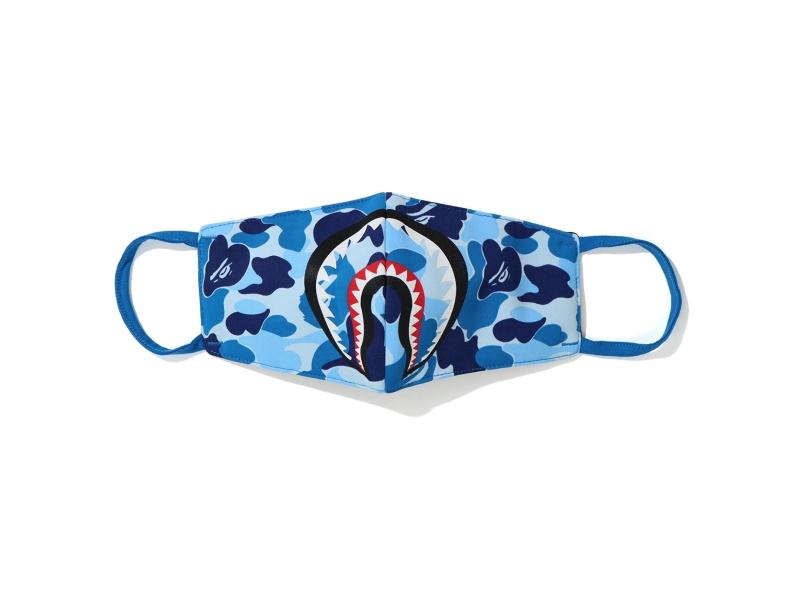 Маска BAPE ABC Camo Shark Mask (SS20) Blue