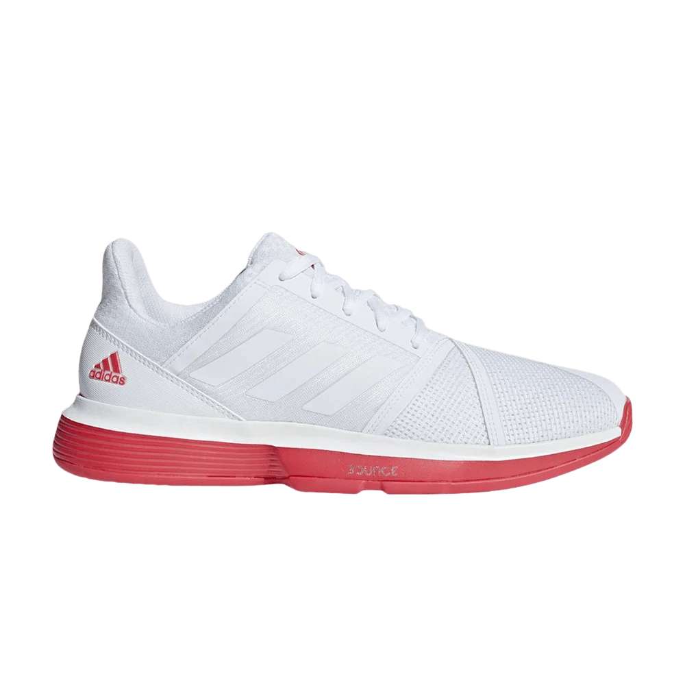 Кроссовки Adidas CourtJam Bounce 'White Shock Red'
