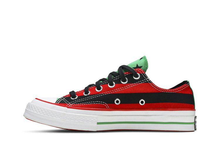 Кроссовки Denim Tears x Converse Chuck 70 Low 'Pan-African Flag'