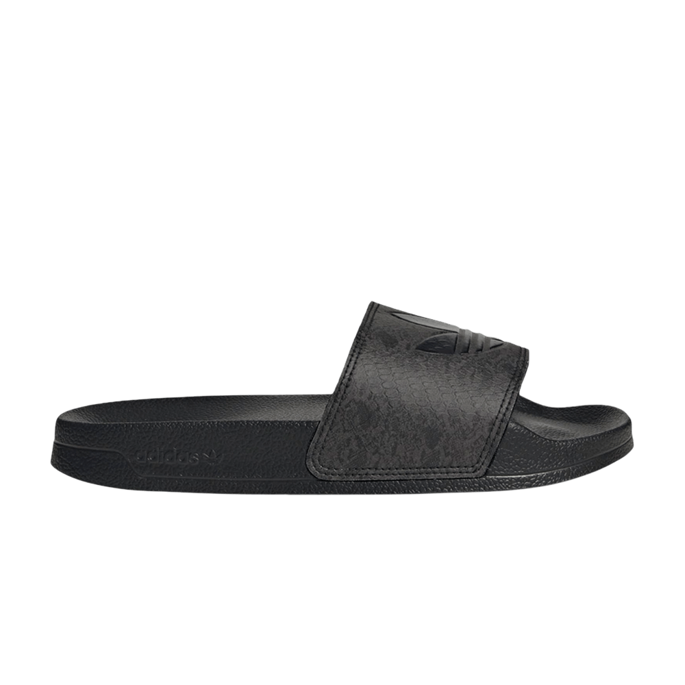 Adidas Wmns Adilette Lite Slide 'Snakeskin - Black'