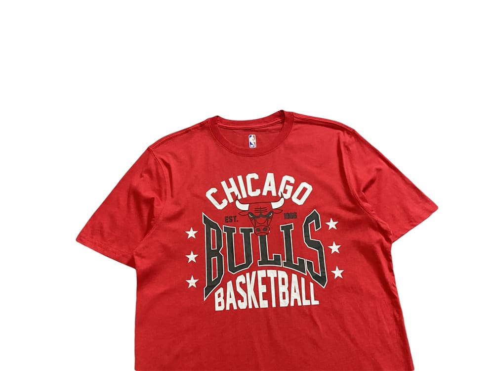 Футболка Main Squeeze NBA Chicago Bulls Red T-Shirt